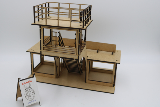 Preview: AT-BA Kontrollturm 305 x 255 x 275 LxBxH mm